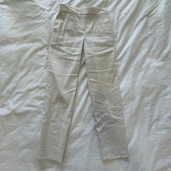 Aritzia Cream and gray Trousers - Picture 1 of 2